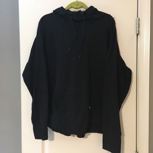 COMFY!! Danskin hooded sweatshirt 4x black